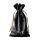 Vive - Bolsa de brinquedos sexuais em cetim (preto)