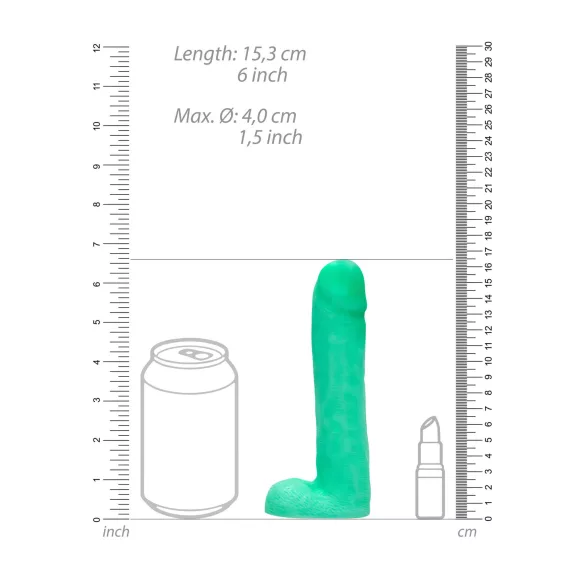 S-Line - Dicky - sabonete em formato de pénis com testículos e luz (265 g)