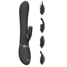   Vive Chou - vibrador 4 em 1 com braço para o clitóris (preto)