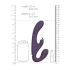 Vive Suki - vibrador strap-on sem tiras - roxo