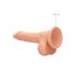 RealRock Dong 7 - Dildo Realista com Testículos (17 cm) - Natural