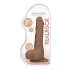 RealRock - Dildo realístico com escroto - 17cm - cor marrom