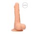 RealRock Dildo Realista com Escroto 20cm - Cor Natural