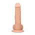RealRock Dildo Realista com Escroto 20cm - Cor Natural