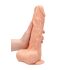 RealRock Dong 10 - Dildo Realista com Escroto (25cm) - Natural
