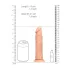 RealRock - dildo realístico - 17cm - cor natural