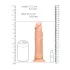 RealRock - dildo realista 20cm - cor natural