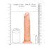RealRock Dong 9 - Dildo Realista (23cm) - Cor Natural