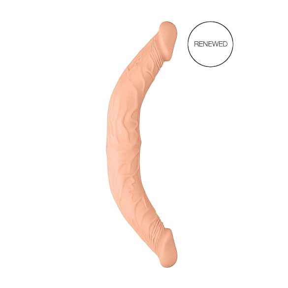 RealRock Double Dong 14 - Dildo Duplo (36cm) - Natural