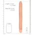 RealRock - dildo duplo 36cm - cor natural