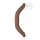 RealRock Double Dong 18 - Dildo Duplo (46cm) - Tom de Pele Escuro