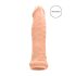 Capa Peniana RealRock 17cm - Natural