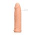 Capa Peniana RealRock 17cm - Natural