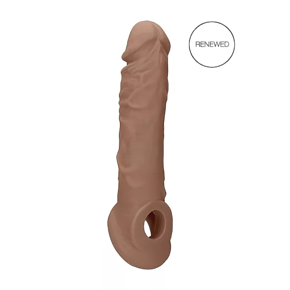 RealRock - capa peniana 21cm - cor natural escura