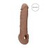 RealRock Manga Peniana 8" (21cm) - Tom Natural