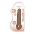 RealRock Extensor Peniano 9" (21,5cm) - Tom Natural Escuro
