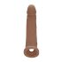 RealRock Extensor Peniano 9" (21,5cm) - Tom Natural Escuro