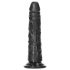 RealRock Slim dildo realístico - 15,5cm (preto)