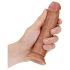 RealRock - Dildo realístico - 15,5cm (natural escuro)