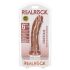 RealRock - Dildo realístico - 15,5cm (natural escuro)