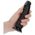 RealRock - Dildo realista com ventosa 15,5cm (preto)