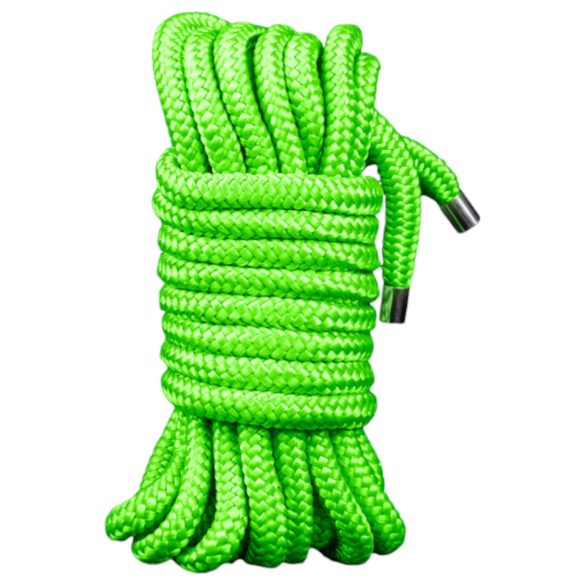 Ouch! - corda bondage luminosa - 10m (verde)