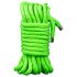 Ouch! - corda bondage luminosa - 10m (verde)