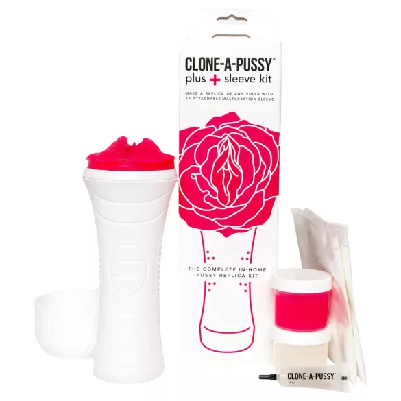 Clone-a-Pussy - molde de vagina e kit de algema - silicone rosa