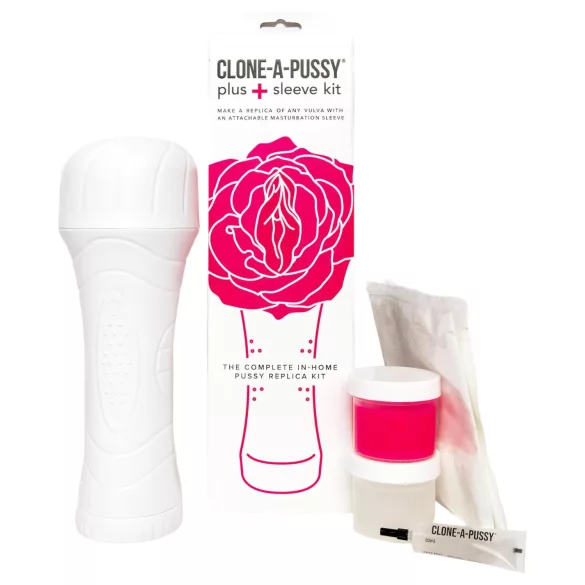 Clone-a-Pussy - molde de vagina e kit de algema - silicone rosa