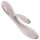 Raytech - Vibrador rosa recarregável à prova d'água com estimulador de clitóris