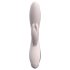 Raytech - Vibrador rosa recarregável à prova d'água com estimulador de clitóris