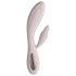 Raytech - Vibrador rosa recarregável à prova d'água com estimulador de clitóris