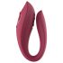 Raytech Rose - vibrador duplo à prova d'água (vermelho)