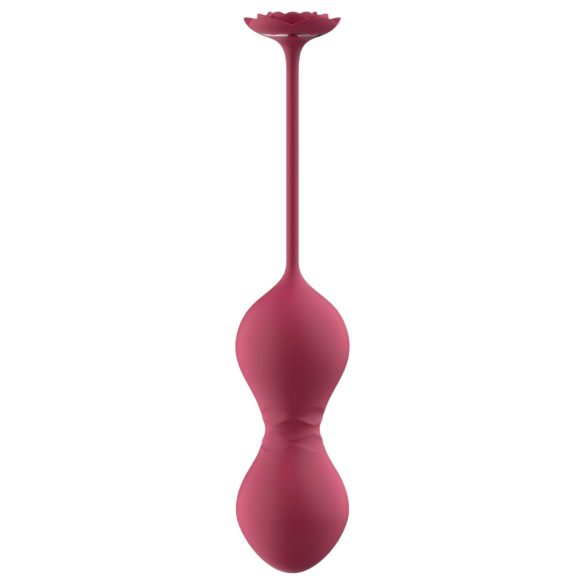 Raytech Rose - bolinha à prova d'água recarregável (vermelha)