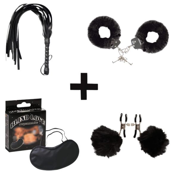 Pacote BDSM para Iniciantes (4 Peças)