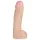 Doc Johnson - dildo realista com escroto Vac-U-Lock 30cm - cor natural