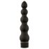 Black Magic 7 - vibrador anal com 5 contas (preto)
