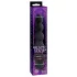 Black Magic 7 - vibrador anal com 5 esferas fixas - silicone preto