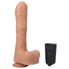   Doc Johnson - vibrador impulsor com controle remoto - pele realista