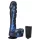 Doc Johnson - vibrador empurrador com controle remoto - pequeno - azul