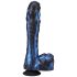 Mini F-Machine Tendril - vibrador impulsor azul com controle remoto