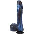 Mini F-Machine Tendril - vibrador impulsor azul com controle remoto