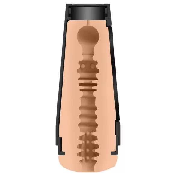 Doc Johnson Eva Elfie - masturbador vagina realista Ultraskyn cor natural