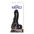 Doc Johnson The Perfect Cock - dildo realista (preto) - 19 cm