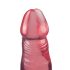 Crystal Jellies - Dildo Anal com Ventosa (rosa)