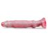 Crystal Jellies - Dildo Anal com Ventosa (rosa)