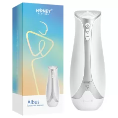   Honey Play Box Albus - masturbador masculino pulsante e vibratório - branco
