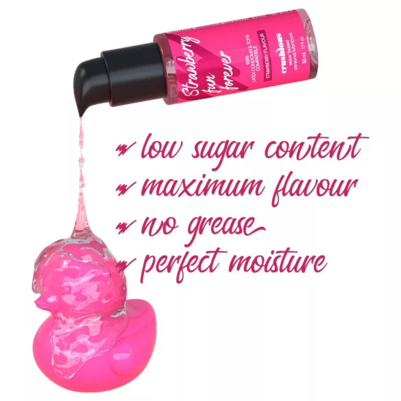 Crushious - lubrificante à base de água, morango (50 ml)