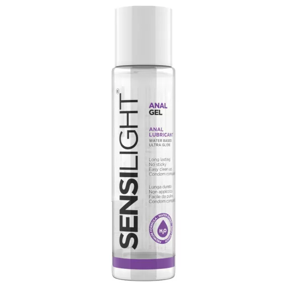 Sensilight Analgel - gel lubrificante anal à base de água - 60ml