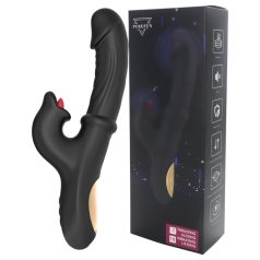 Wilson - vibrador com braço para clitóris (preto)